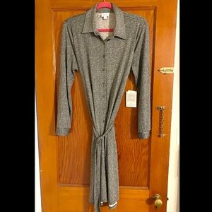 NWT Lularoe Ellie button down dress size small